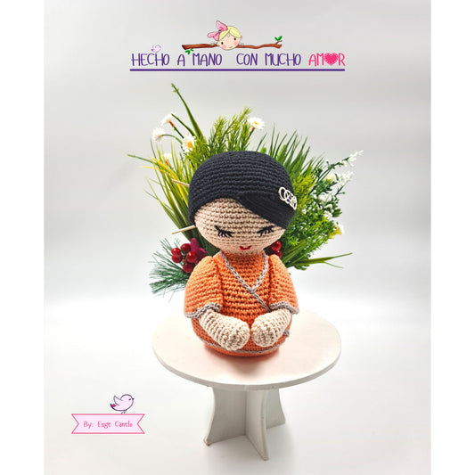 Geisha a crochet